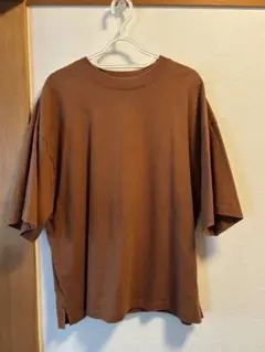 WEGO Mサイズ　茶色無地Tシャツのサムネイル