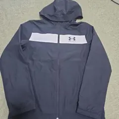 UNDER ARMOUR ウインドウブレーカー YXL ブラック