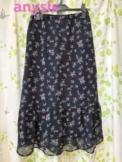 anysis 小花柄ロングスカートのサムネイル