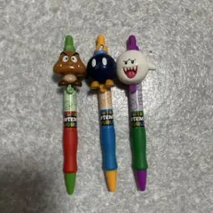 USJ スーパーマリオキャラクター ボールペン3本セット