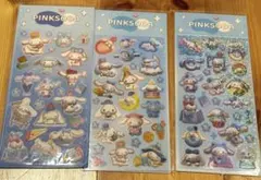 サンリオ　ホログラムシール　キラキラ　オーロラ　シール　シナモロール　3枚