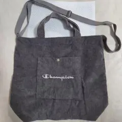 Champion チャンピョン トートバッグ ショルダーバッグ モカ ブラウン
