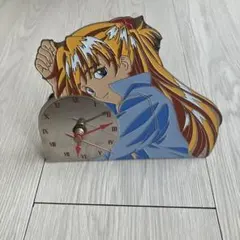 エヴァンゲリオン 限定 レトロ メタルクロック アスカ