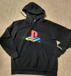 PlayStation ロゴ入り ブラックパーカー Mサイズ プレイステーション