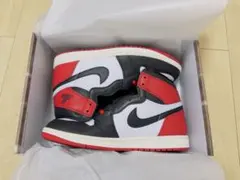 AIR JORDAN1 RETRO HIGH OG BLACK TOE 28.5