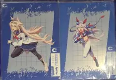 ウマ娘　Exhibition　クリアファイル　オグリキャップ　タマモクロス　KV