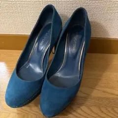 Sergio Rossi スエード パンプス ブルー セルジオロッシのサムネイル