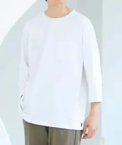 ニッセン　綿100% 七分袖カットソーのサムネイル