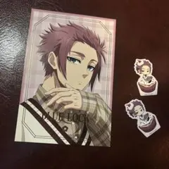 ブルーロック ステラマップカフェ 箔押しクリアカード ポストカード