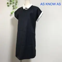 AS KNOW AS アズノゥアズ ワンピース チュニック ロペ PLST好き