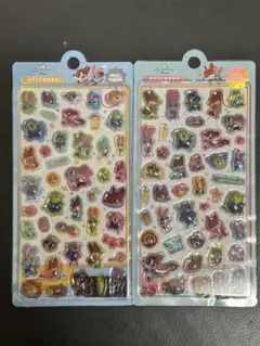 海外公式　ズートピア 透明シール 2シートセット