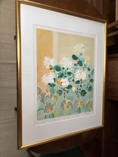 小澤摩純 Little Angel Tree インテリア　額装　シルクスクリーン 小澤摩純「The Angel Tree」版画 天使樹 インテリア #423-3 - メルカリ