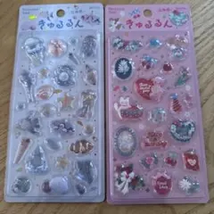 【正規品 新品】きゅるるんシール　2枚セット