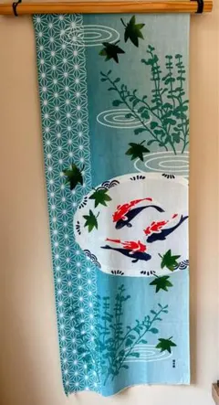 濱文様 手ぬぐい 鯉　金魚