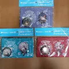 ホロライブhololive×BOSSコラボ ポーチ＆缶バッジ全3種セット非売品