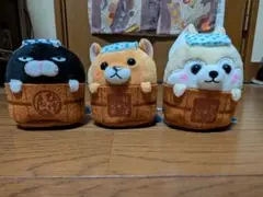 ひげまんじゅう✕豆しば三兄弟温泉マスコット