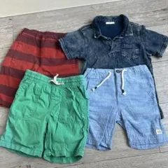 キッズショートパンツ Tシャツ4点セット