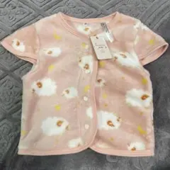 新品未使用タグ付きベビーベスト 90サイズ ピンク