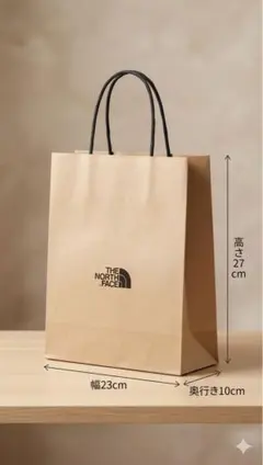 【ほぼ新品】THE NORTH FACE ショッパー 紙袋 27×23×10cm