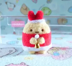 【未使用・タグ無】すみっコぐらし えびふらいのしっぽ サンタ てのりぬいぐるみ