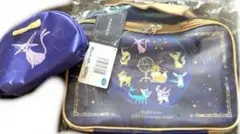 ポケモン イーブイ&スターライトナイトバック サテンポーチ