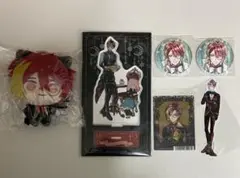 悪魔執事と黒い猫 あくねこ ナンジャ まめこっと 缶バッジ ステッカー フェネス