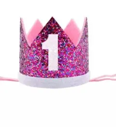 1歳　誕生日　ピンク　ヘッドドレス　ベビー　ヘアバンド　バースデー　ヘアアクセ