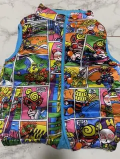 ヒスミニ ダウンベスト リバーシブル