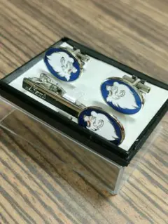 【美品】西武　SEIBU ライオンズ 鉄道 カフス　ネクタイピン　ビンテージ