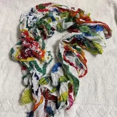 desigual ストール スカーフ カラフル レインボー マルチカラー