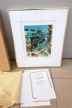 希少✨ ヒロ・ヤマガタ シルクスクリーン フォーシーズンズ 冬 保証書付 傑作 ヒロヤマガタ 大判 『全英オープン』 シルクスクリーン - メルカリ