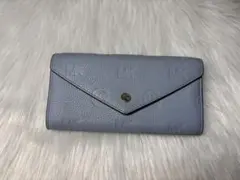 Michael Kors ライトブルー 長財布