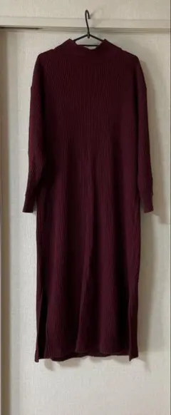 グリーンレーベルリラクシング　ニットワンピース