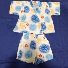 Hot Biscuitsミキハウス 甚平 80サイズ 花柄