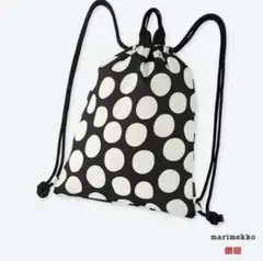 美品　marimekko　マリメッコ　ユニクロコラボ　ナップサック　バックパック