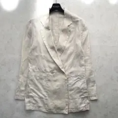 Whim Gazette ウィムガゼット リネンテーラードジャケット ブレザー