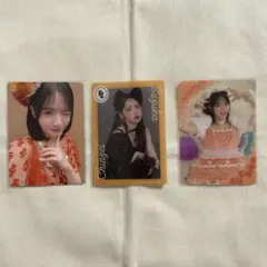 FRUITS ZIPPER 鎮西寿々歌 トレカ3枚セット