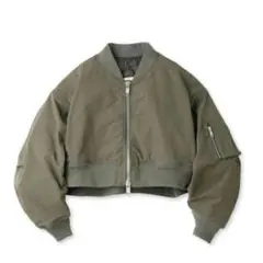 美品 FRAY I.Dカーキ ブルゾン MA-1ジャケット