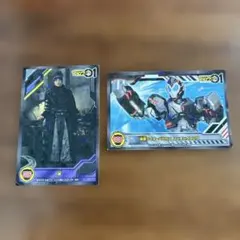 仮面ライダーゼロワン キラキラシール　滅 仮面ライダーバルカン 2枚セット