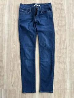 Levi's スキニーデニム ダークブルー w25