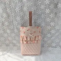 あさ様専用ページ　上履き袋　　もも