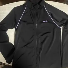 FILA ラッシュガード ブラック・パープル