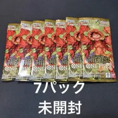 ワンピースカード ワンピースザ・ベスト未開封7パック