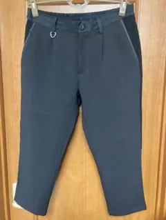 WILL LOUNGE ナノユニバース　メクロップドパンツ ネイビー　Sのサムネイル