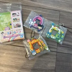 たまごっち　一番くじ　F賞ラバーチャーム　G賞なつかしステーショナリー