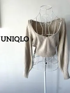 【Mame Kurogouchi×ユニクロ】 3Dボリュームスリーブセーター M