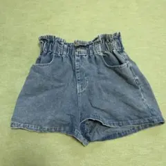 ハイウエスト　デニムショートパンツ　 Lサイズ
