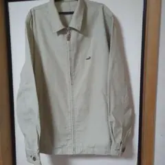 Crocodile　ベージュ ジップアップジャケット