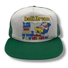 【80s】 Dad’s Dream メッシュキャップ ツートン ヴィンテージ