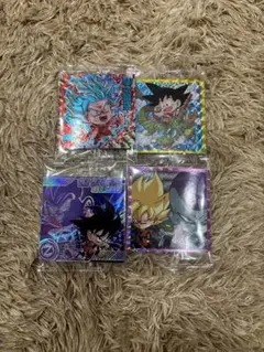 ドラゴンボール 超戦士シールウエハース 4枚セット